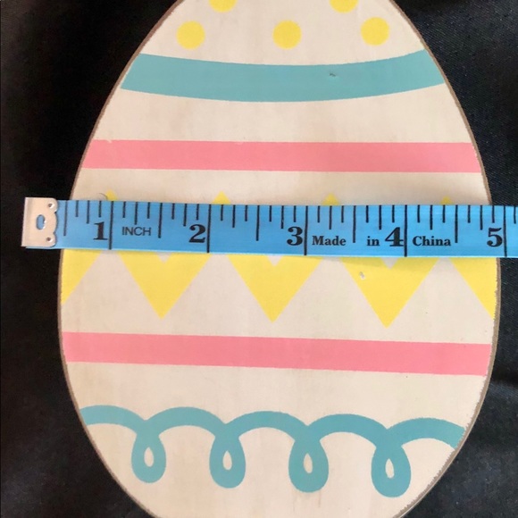 NWT (2) Pc. Easter/Spring Reversible Block Set, New - Picture 13 of 16